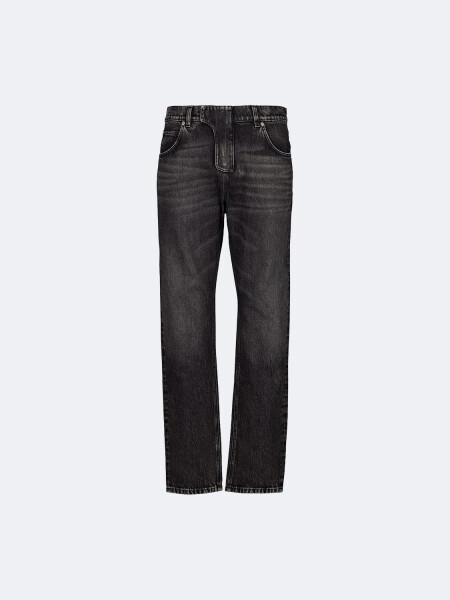 BALMAIN - JEANS REGULAR FIT DENIM Alta Automática