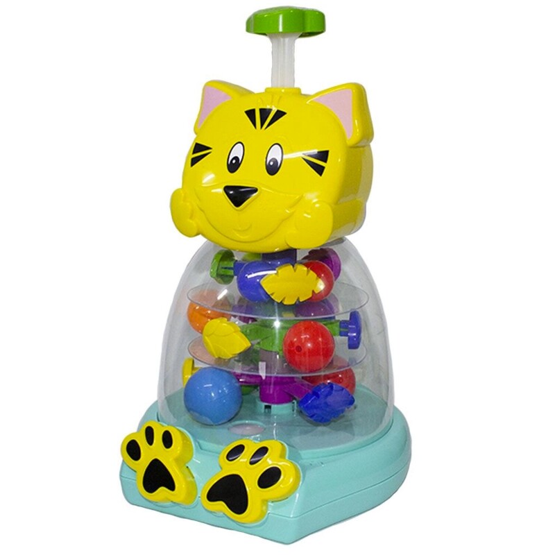 Gatito didáctico Calesita Pet Mix con luces y sonidos Gatito didáctico Calesita Pet Mix con luces y sonidos