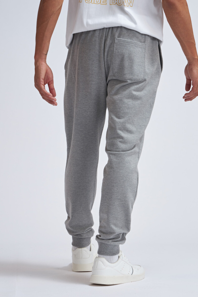 Pantalón deportivo Gris Claro Melange