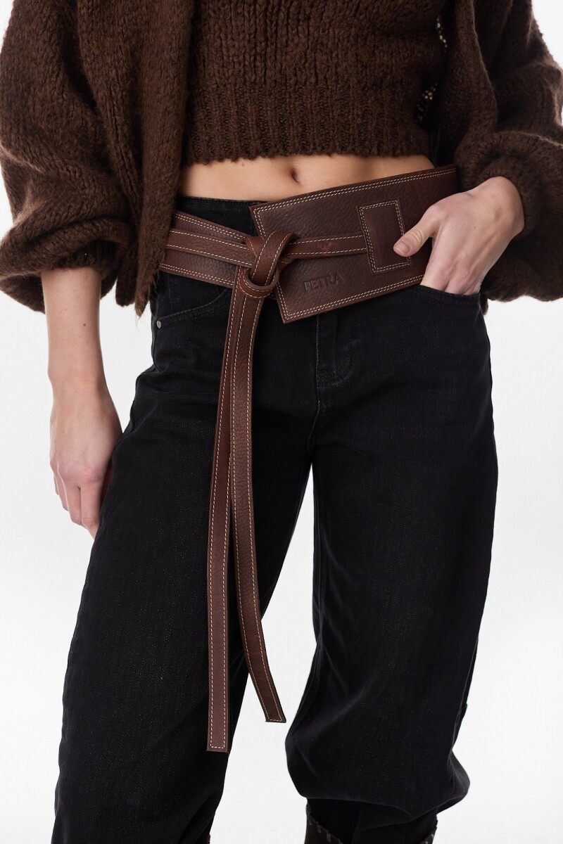 Faja Leather Elegant Marron