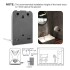 Secador Eléctrico De Manos Automático Con Sensor Baño Secador Eléctrico De Manos Automático Con Sensor Baño