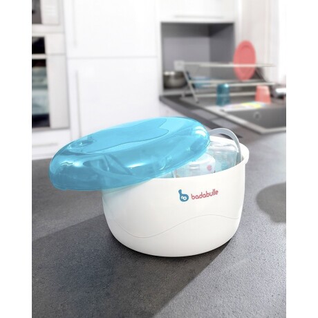 Recipiente esterilizador para mamaderas Badabulle apto para microondas 3 en 1 Recipiente esterilizador para mamaderas Badabulle apto para microondas 3 en 1