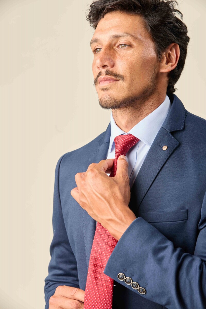 Corbata Microfibra - Rojo 