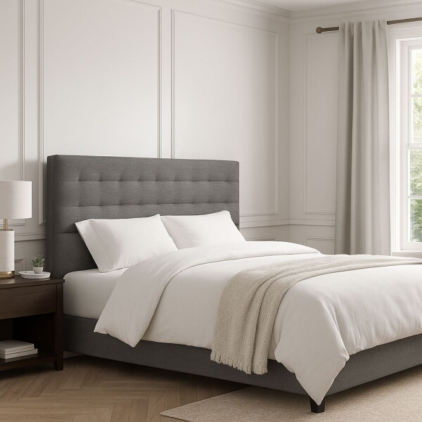 RESPALDO DE PARED MODENA GRIS - 1 PLAZA