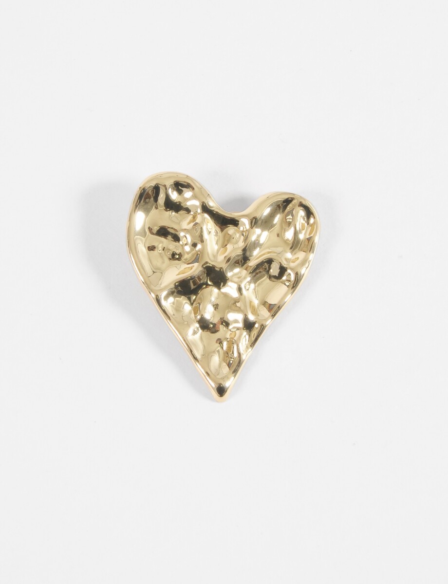 Prendedor cora - dorado 