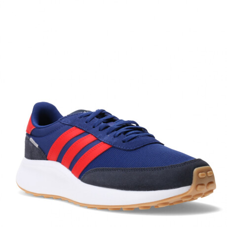 Championes de Hombre Adidas Run 70 Life Style Azul Marino - Rojo