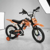 Bicicleta Estilo Motocross con Roncador Rodado 16" NARANJA