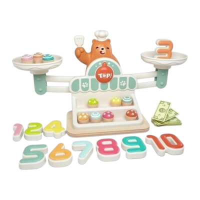 Balanza Oso Matemática Top Bright Balanza Oso Matemática Top Bright