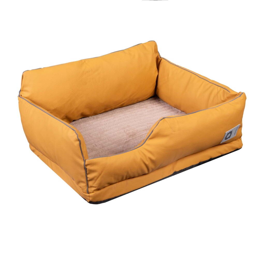 CAMA MASCOTAS AMARILLO TELA A270