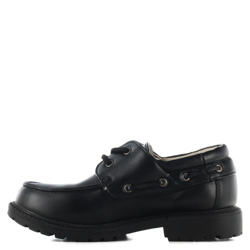Zapatos Infantiles Croco Kids Colegial Negro