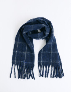 700895 BUFANDAS HARRINGTON LABEL Azul Oscuro