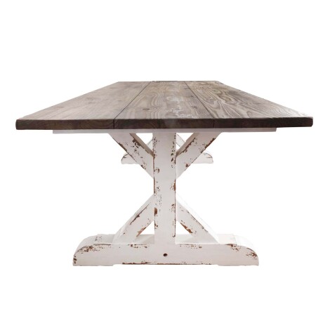 MESA DE COMEDOR PINO BLANCO EM02