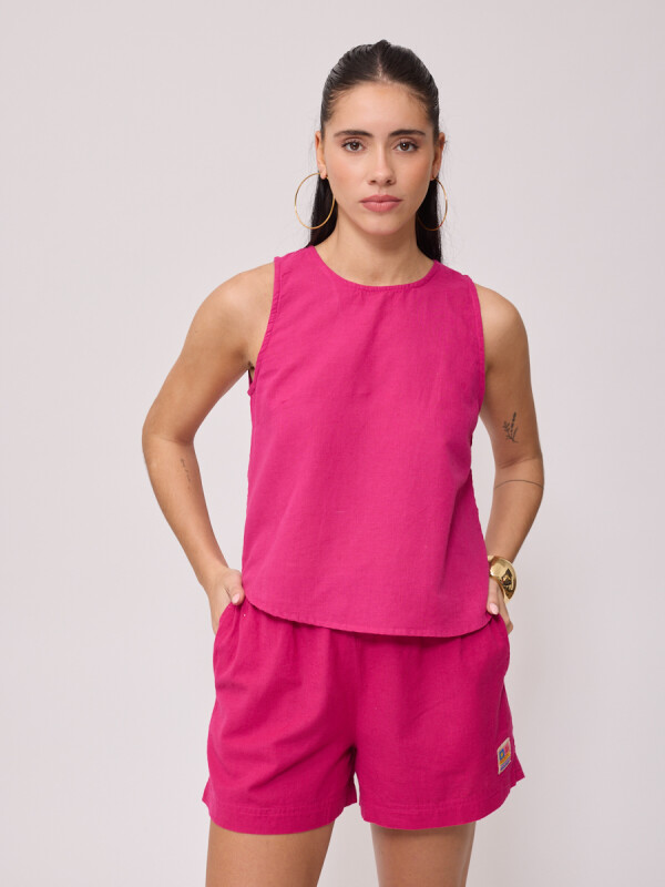 TOP FIONNE RUSTY Fucsia