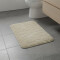 Alfombra de baño 45 x75 diseño piedras BEIGE