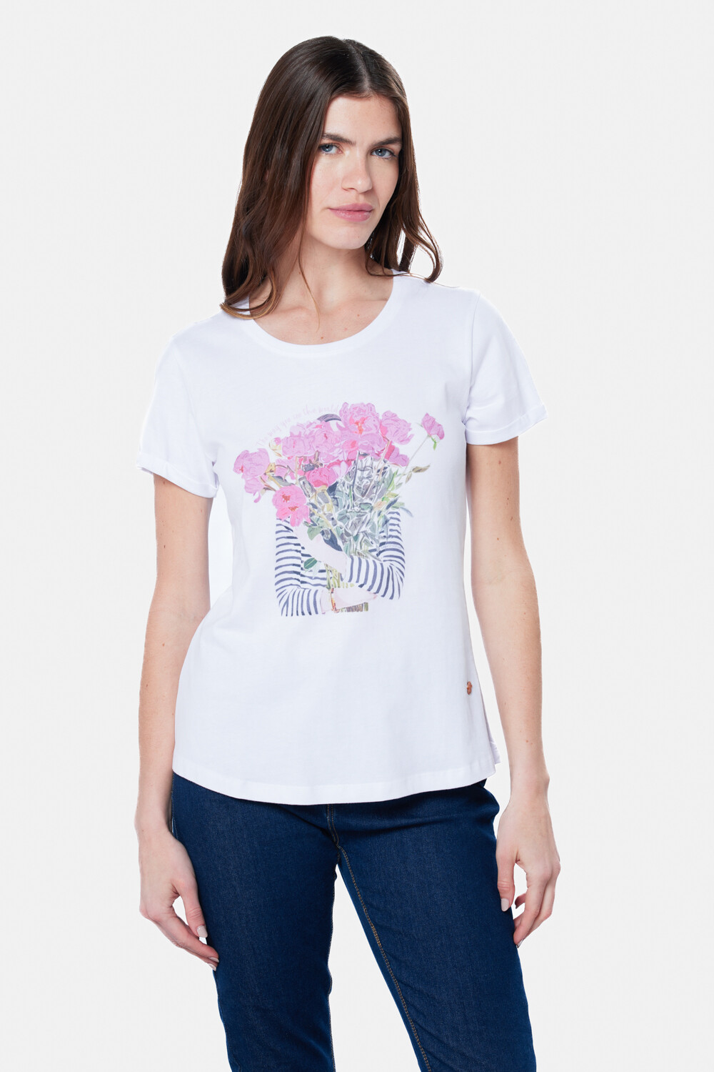 REMERA ESTAMPADA Blanco