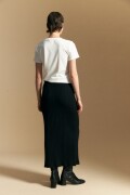 FALDA PUNO Negro