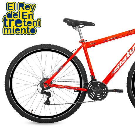 Bicicleta Montaña Rodado 29 C/ 21 Velocidad Premium Naranja