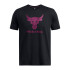 UA Pjt Rck Brahma Bull SS-ORG BLK-003
