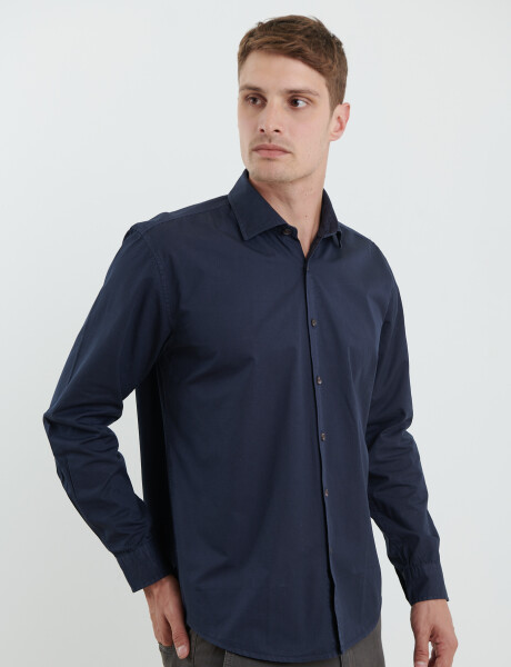 012612 CAMISA HARRY Azul Oscuro