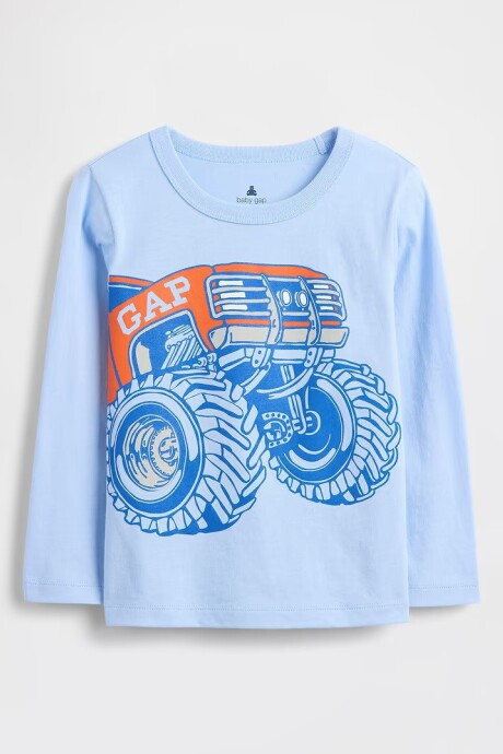 Remera Gráfico Toddler Niño Wind Blue