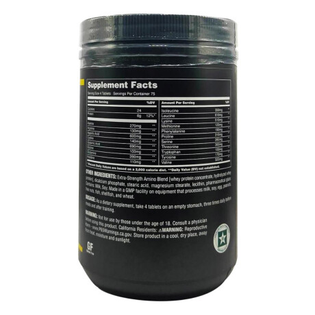 Universal Nutrition Amino 1900 Aminoácidos Pack X300 Universal Nutrition Amino 1900 Aminoácidos Pack X300