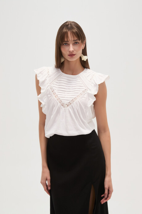 Blusa Boleny Blanco