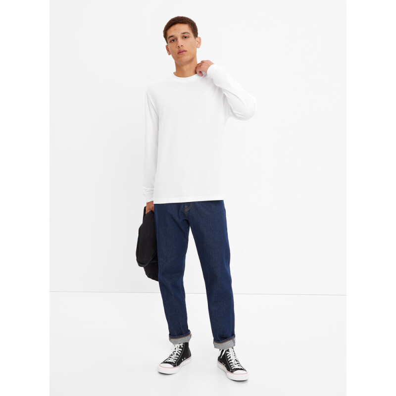LS CREW ORGANIC OPTIC WHITE