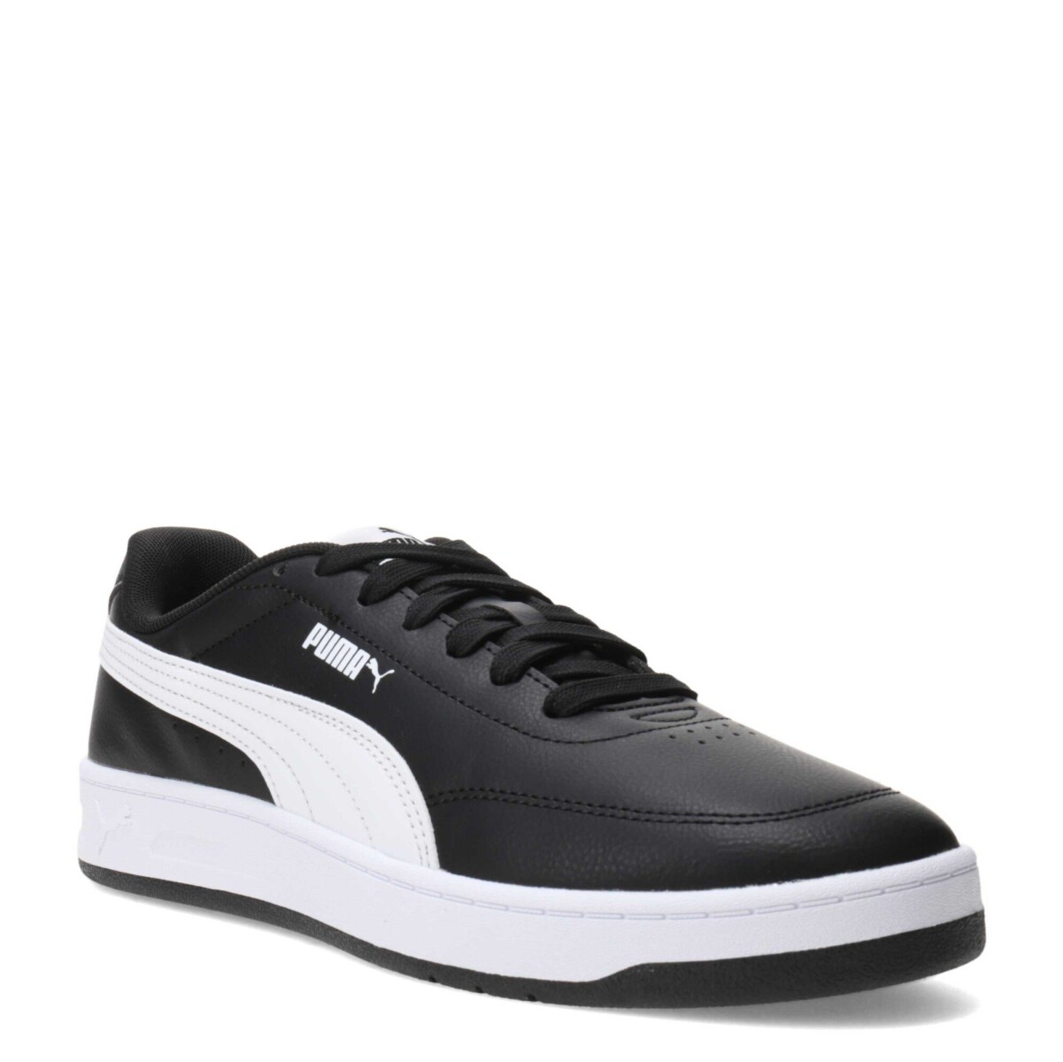 Championes de Hombre Puma Court Classic Clean - Negro - Blanco 