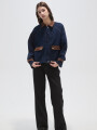 Campera Cozi Azul Oscuro