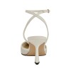 Zapato de Tacón Kelliey3 White 01 Suede