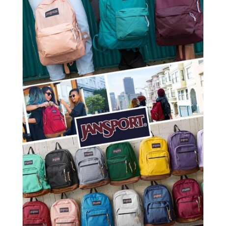 Riñonera Jansport Fifth Avenue lisa lila Liso