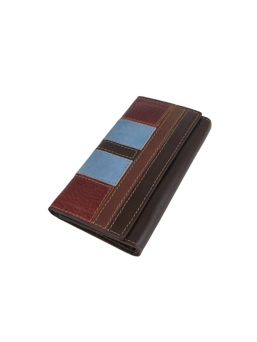 Billetera de dama 100% cuero - opción 3 