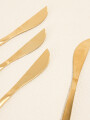 Cuchillo Fiordo, Set 4 Un. Dorado Color Unico