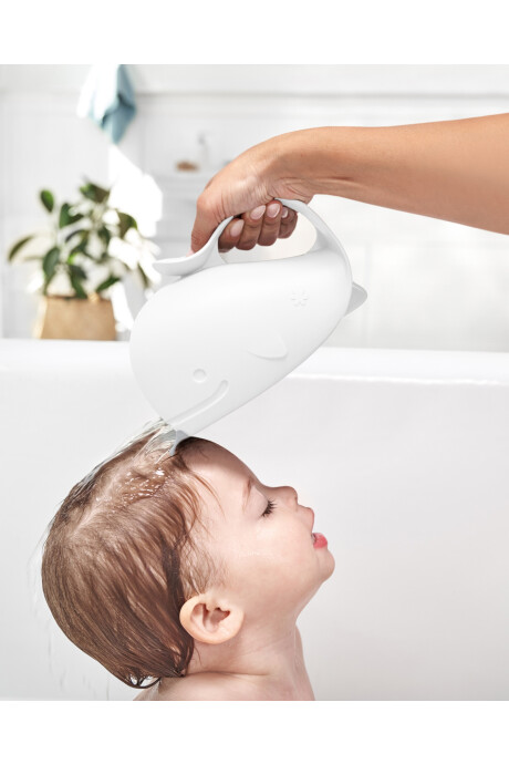 Jarra para enjuague de baño, blanca Jarra para enjuague de baño, blanca