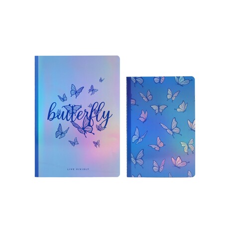 Set cuaderno mariposa Set cuaderno mariposa