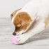 Juguete Perro Tipo Hueso Mordible Resistente Estimulante Variante Color Rosa