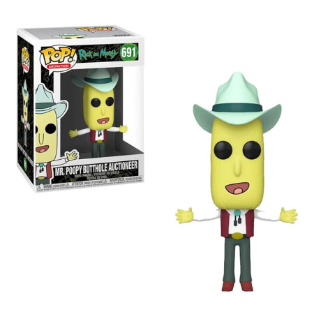 Mr. Poopy Butthole Auctioneer - Rick and Morty - 691 Mr. Poopy Butthole Auctioneer - Rick and Morty - 691