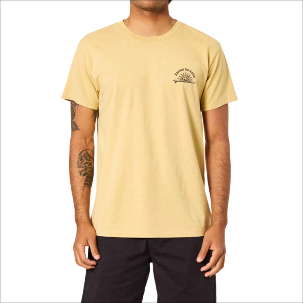 Remera Katin Sunny - Amarillo 