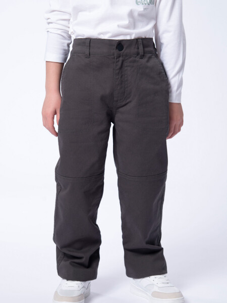 Pantalón carpintero Gris Oscuro