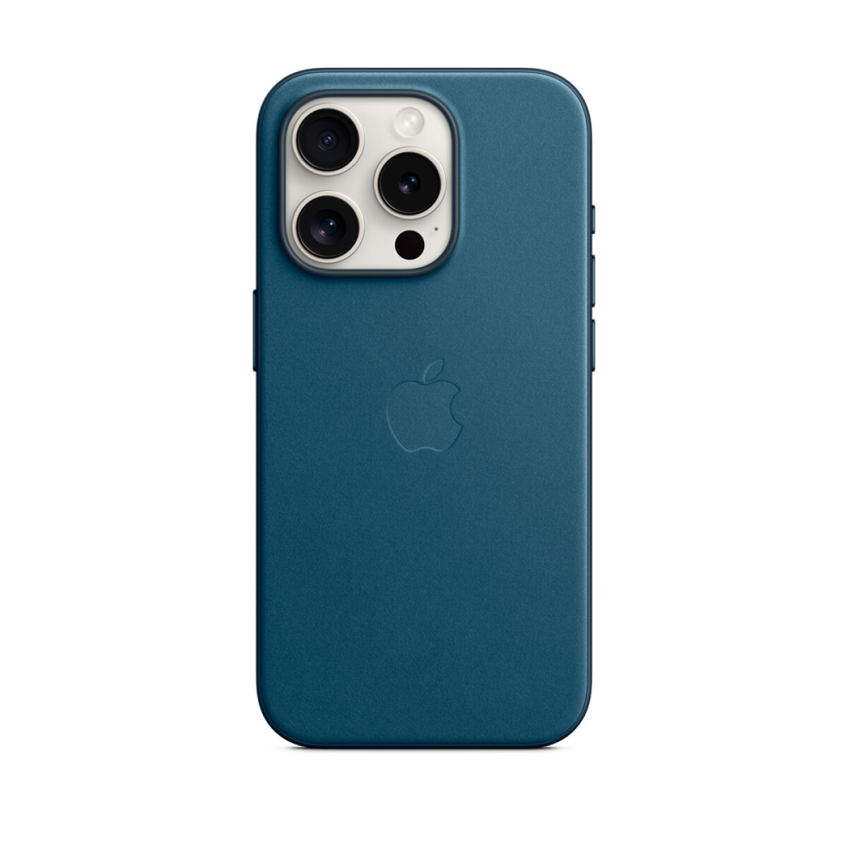 APPLE FUNDA FINEWOVEN IPHONE 15 PRO MAG - PACIFIC BLUE 