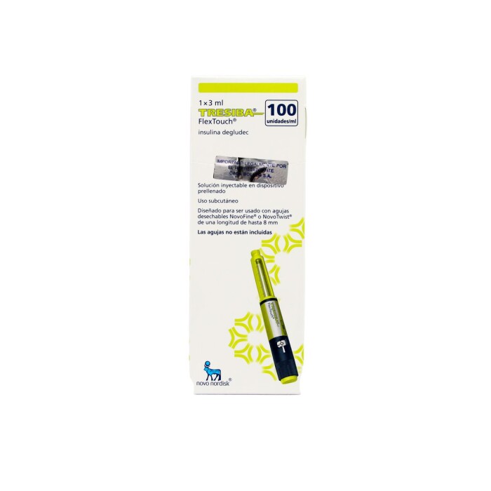 TRESIBA FLEXTOUCH 100 UI/ML CJ X 1 APLIC única