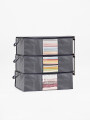 CAJAS ORG CON VISOR SET 3P GRIS