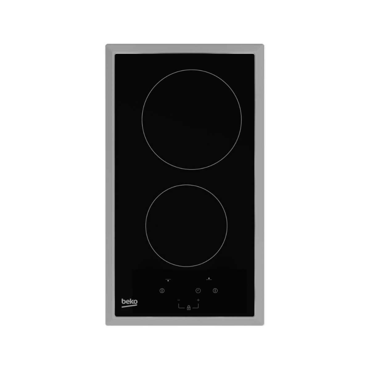 Anafe Vitrocerámico 2 Zonas Negro - Modelo HDM C32400 TX - Beko 