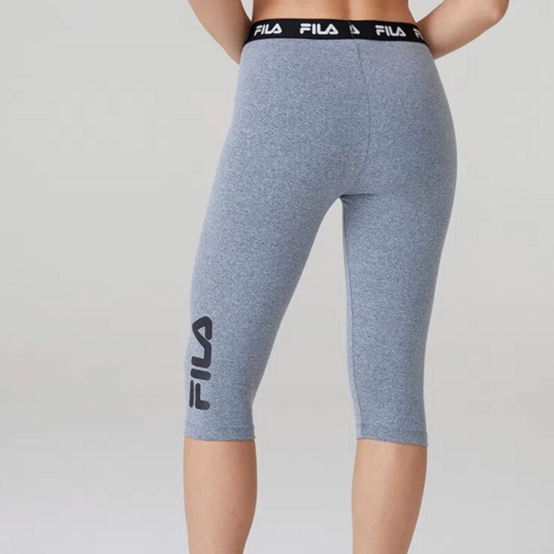 Calza Fila Corsario Train Elastic Gris - Mujer Gris