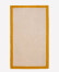 Alfombra Nalim 100% de algodón beige y mostaza 90 x 150 cm