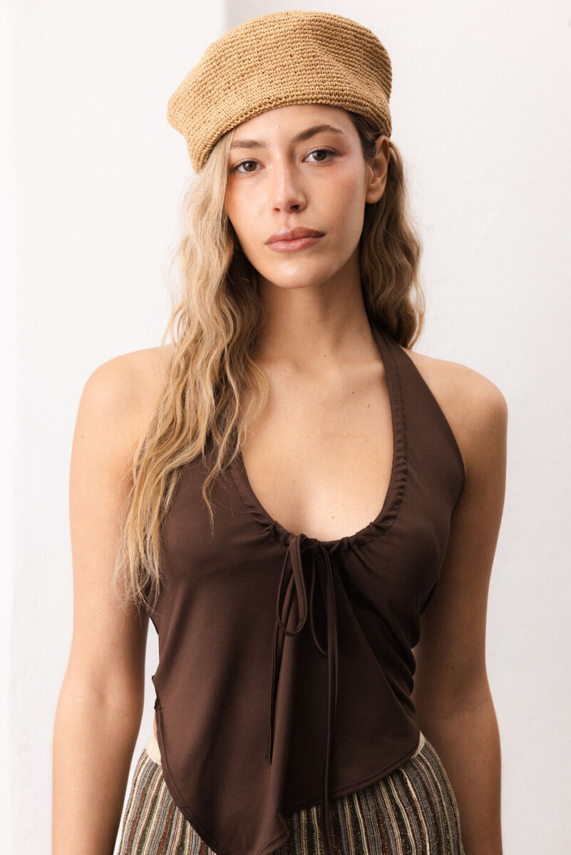 Top Gigi - Marrón 