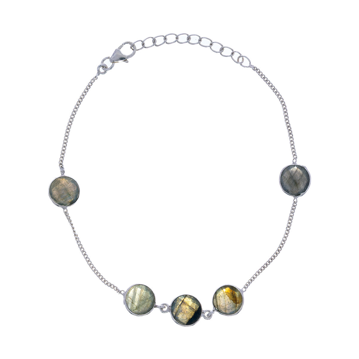 Pulsera de plata 925 con Piedra 