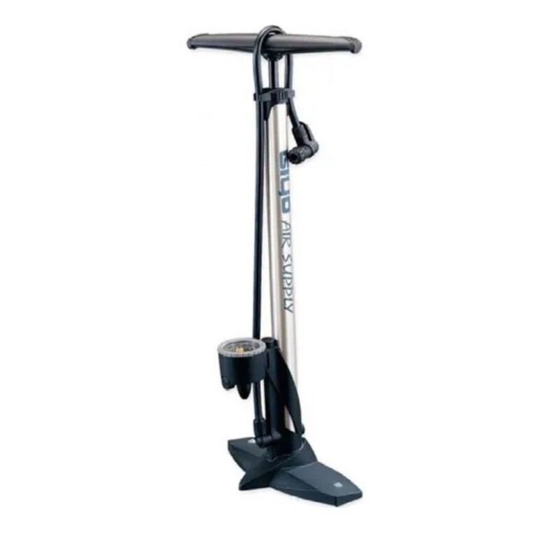 Inflador De Pie Giyo Aluminio C/manometro Inflador De Pie Giyo Aluminio C/manometro