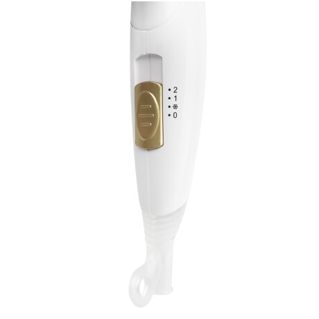 Secador Pelo Plegable Viaje 2 Vel 2 Temp 1200W Cuori Biondo Blanco/dorado