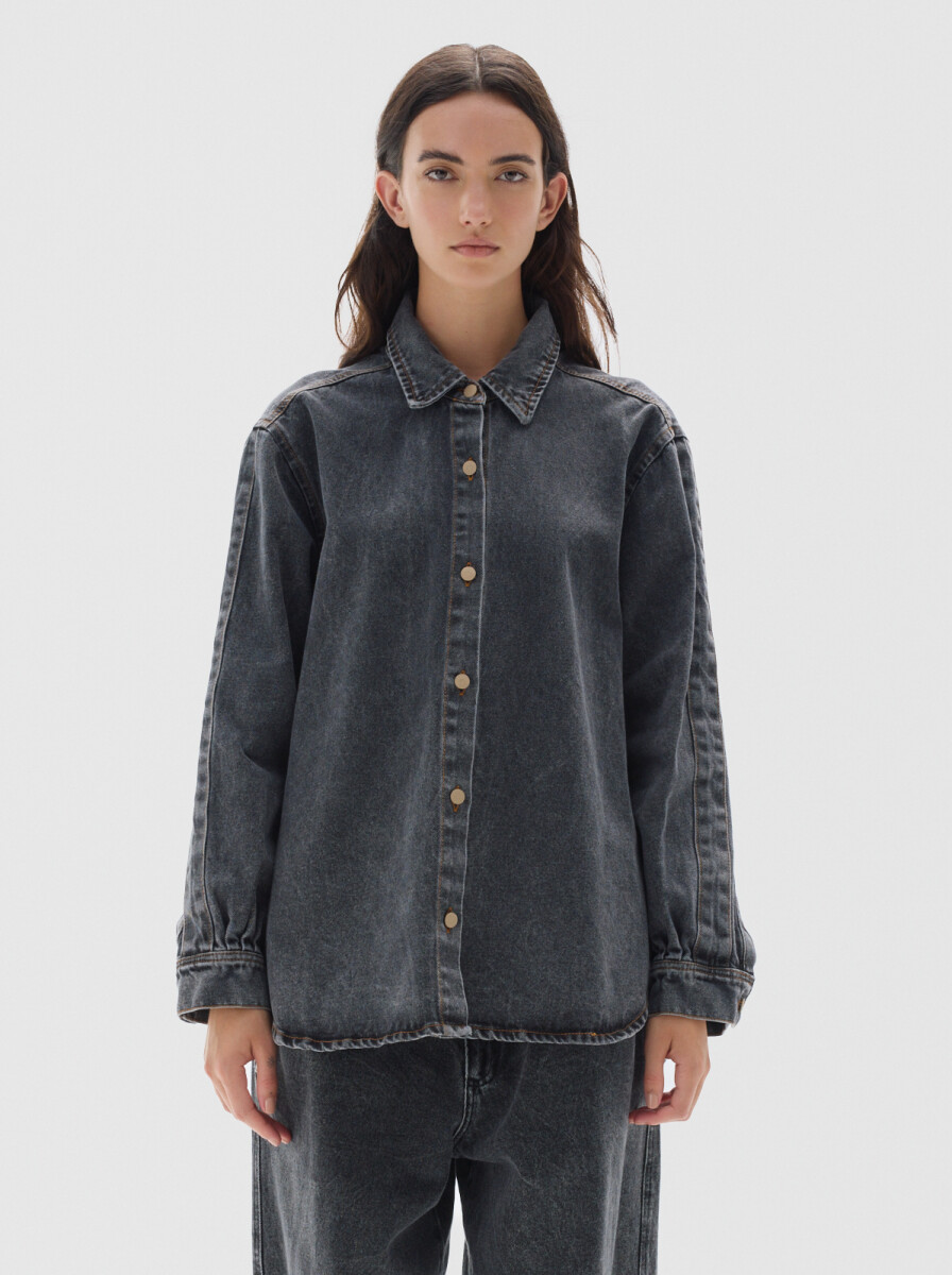 Camisa Noble Denim Soft - Stone 